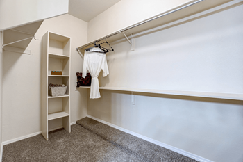 Large walk-in closets